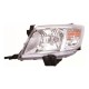Toyota Hilux 2012-2015 Halogen Head Lamp Unit Passenger Side